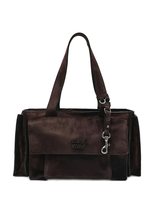 Brown bags, front view