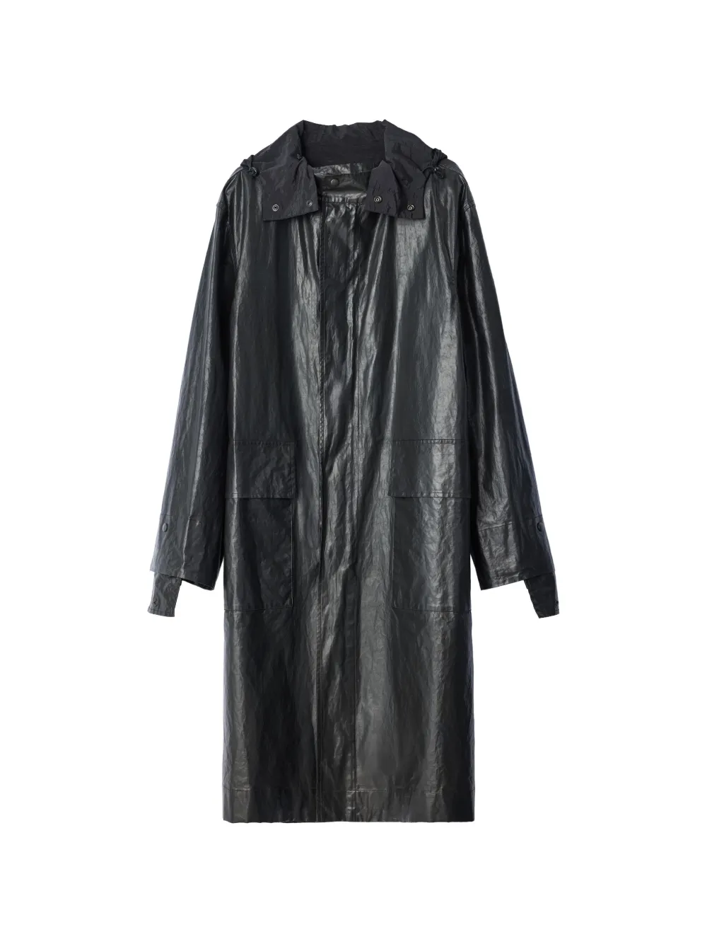 Black jacket, front view
