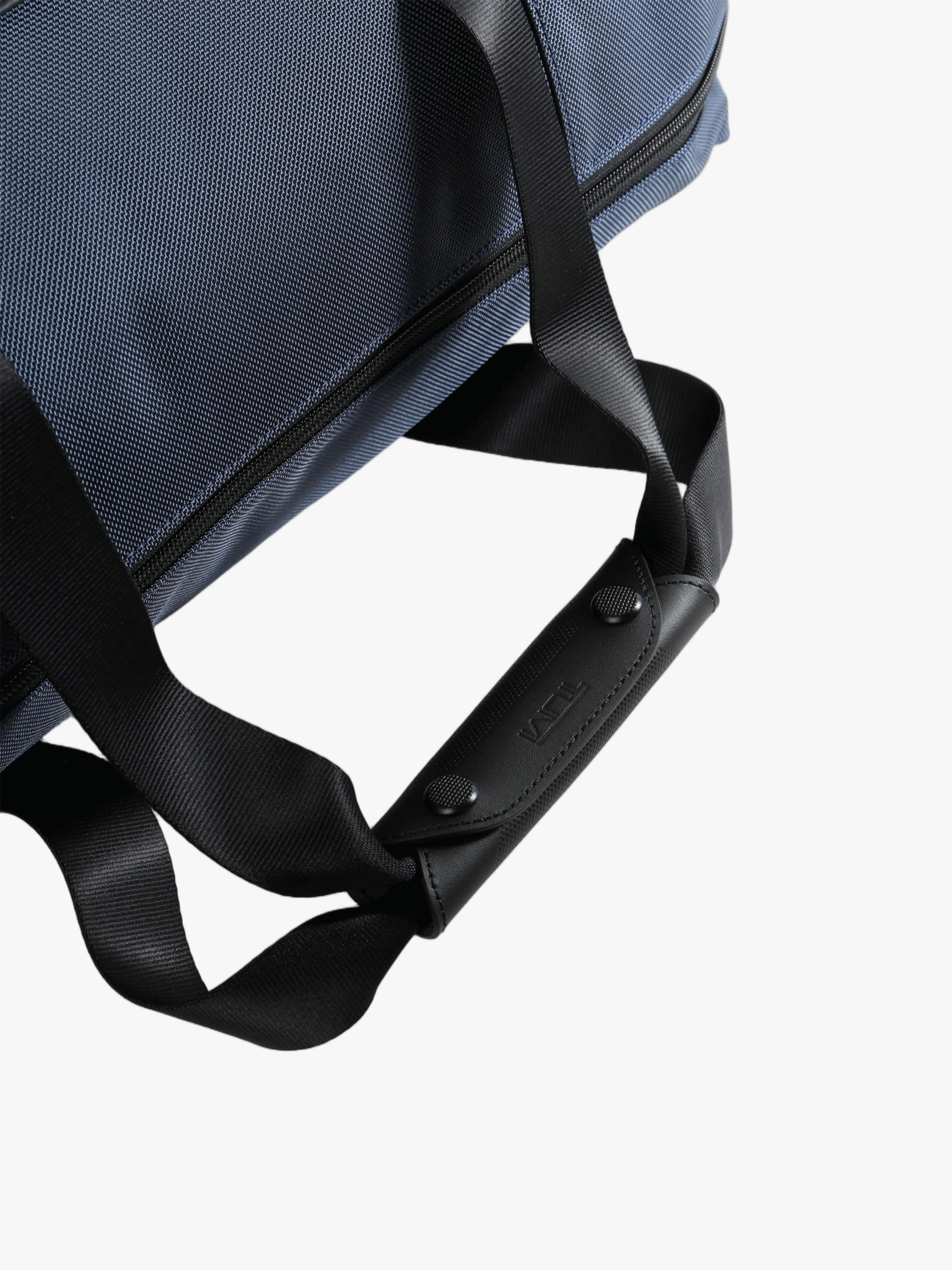 Navy bag, front view