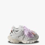 White sneaker, front view