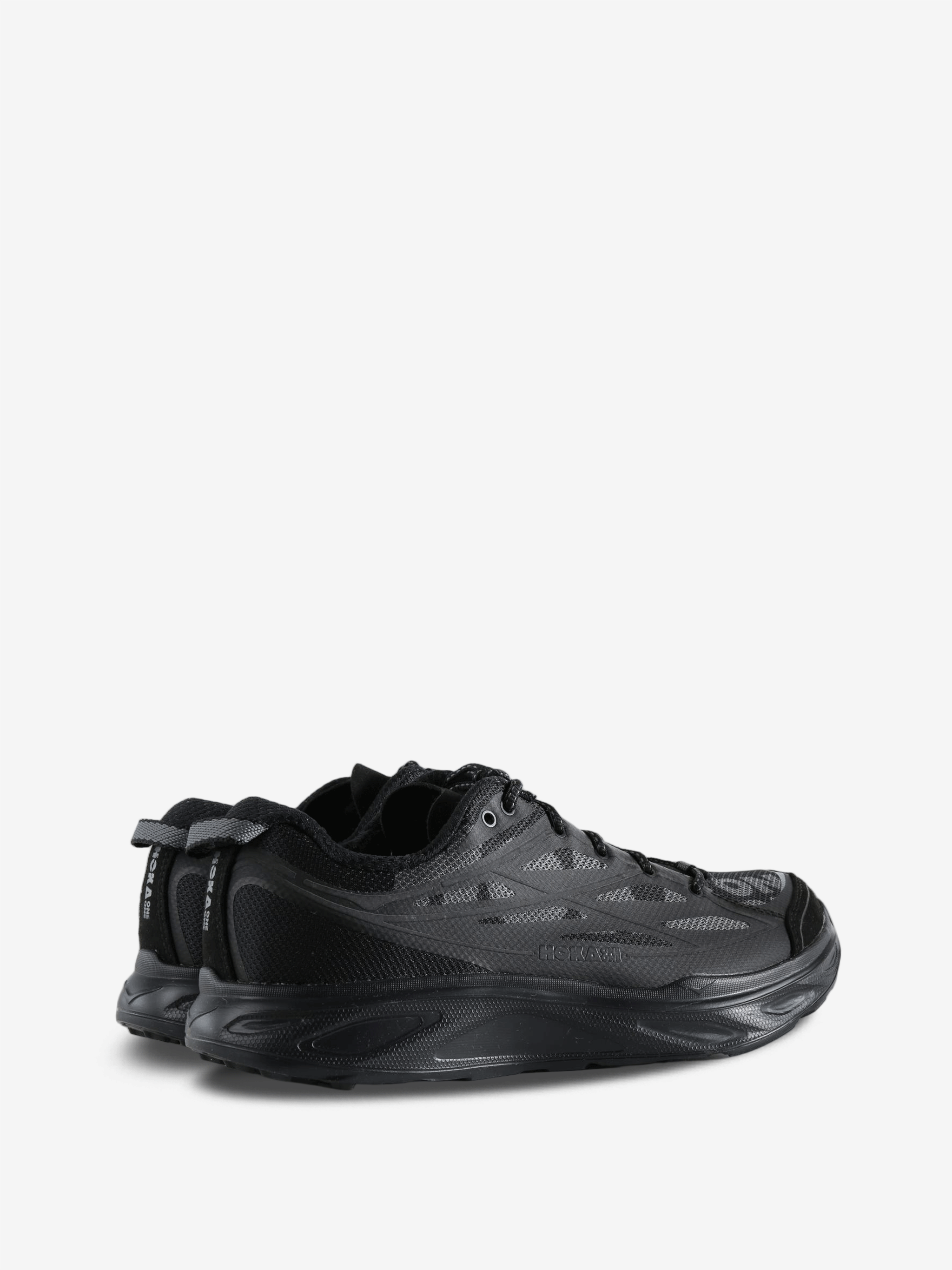 Black shoes, side view