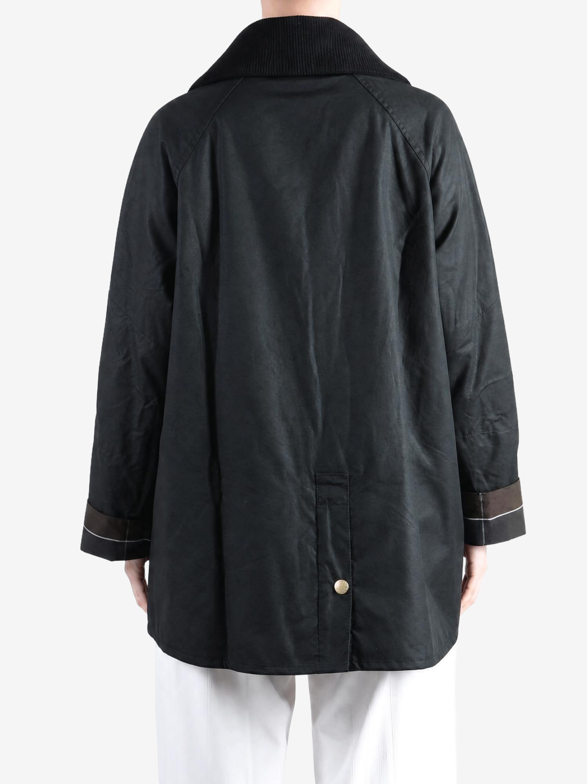 Black jacket, full body view