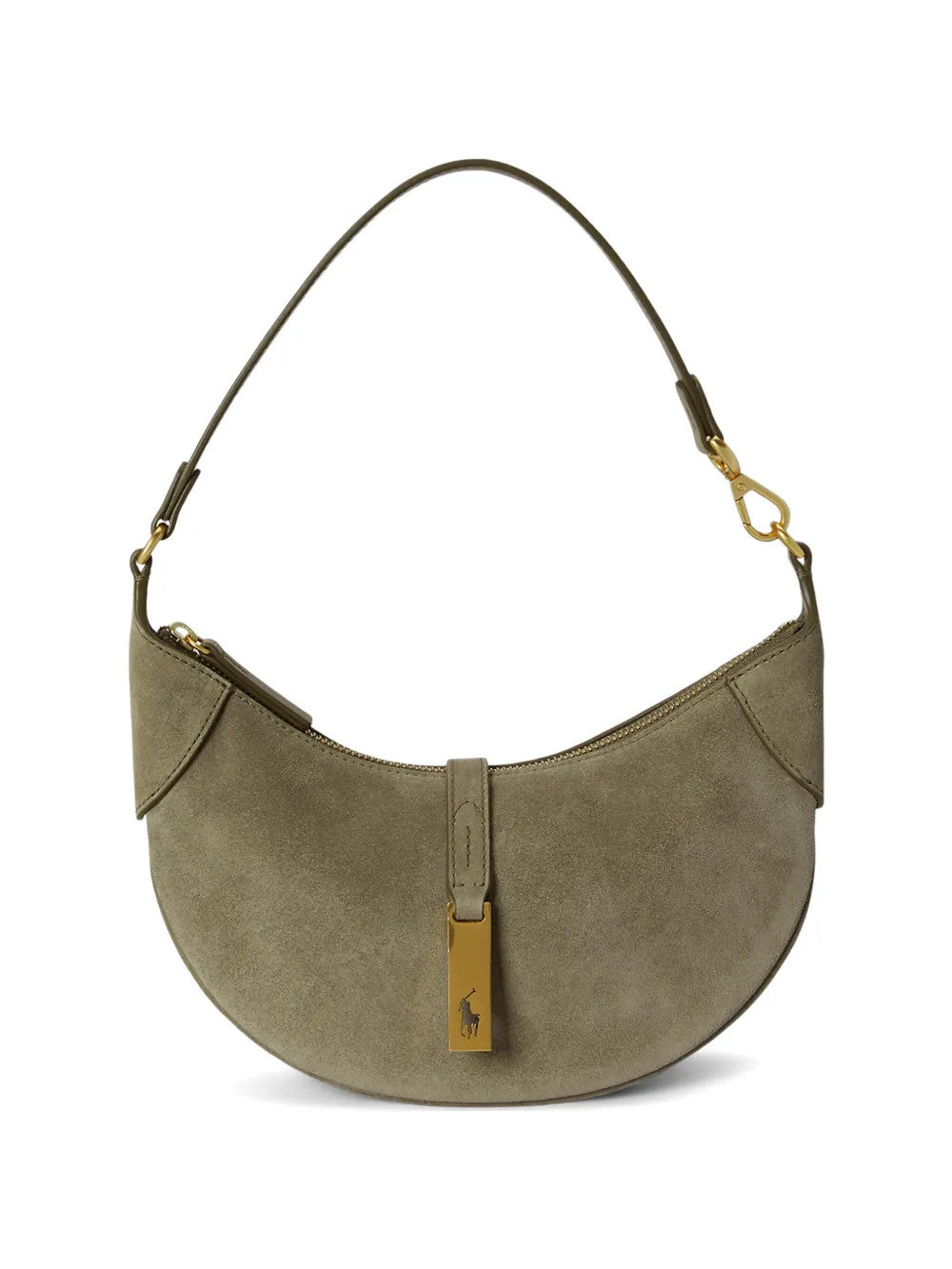 Green bag, front view