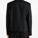 Black jacket, full body view