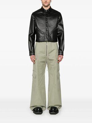 RICK OWENS - Men Heavy Cotton Poplin Cargobelas