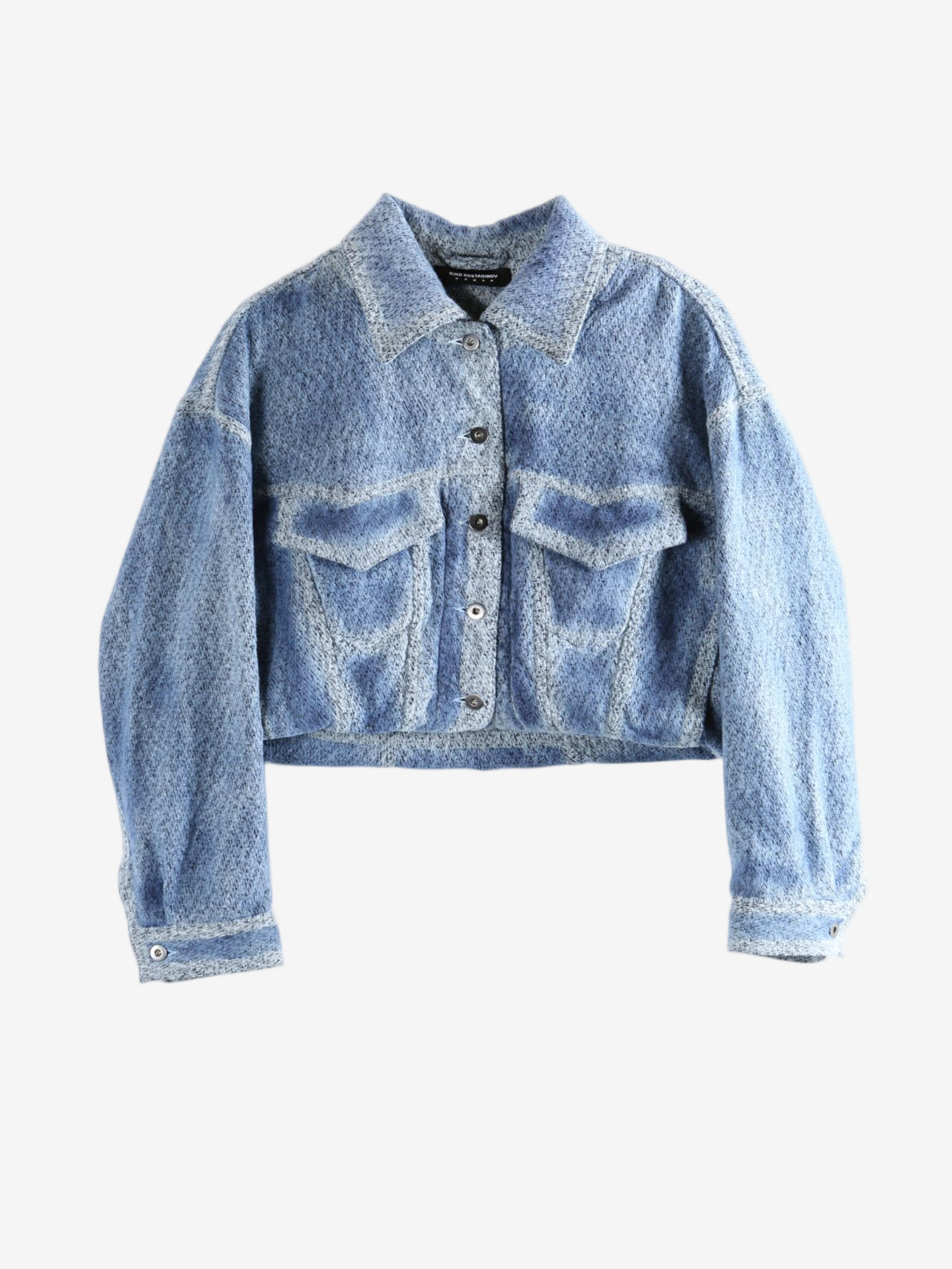 Blue jackets, front view