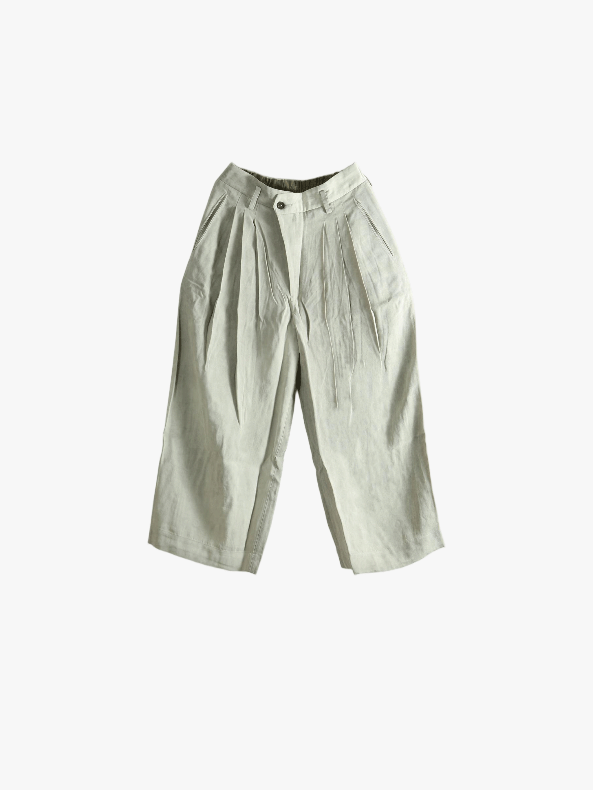 Grey pants, front view