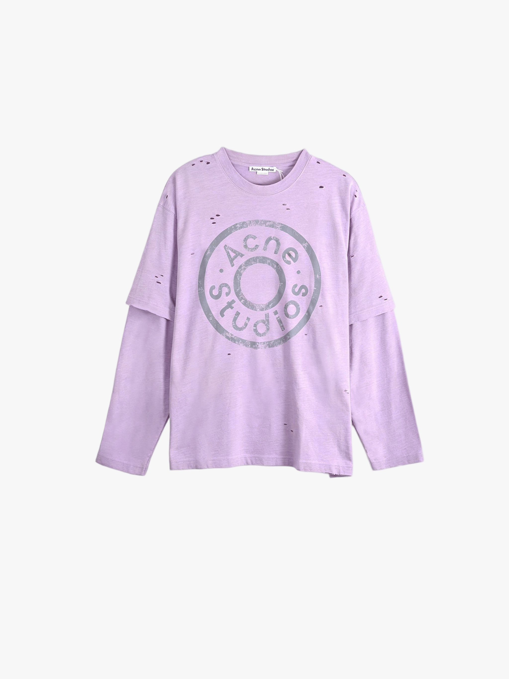 Purple t-shirt, front view