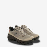 grey sneakers, side view