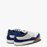 White sneakers, back view