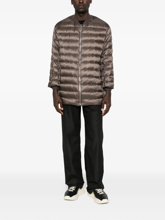 Brown parka, full view