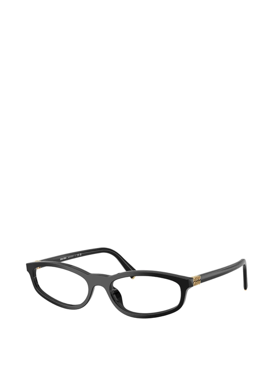 Black eyewear, front view