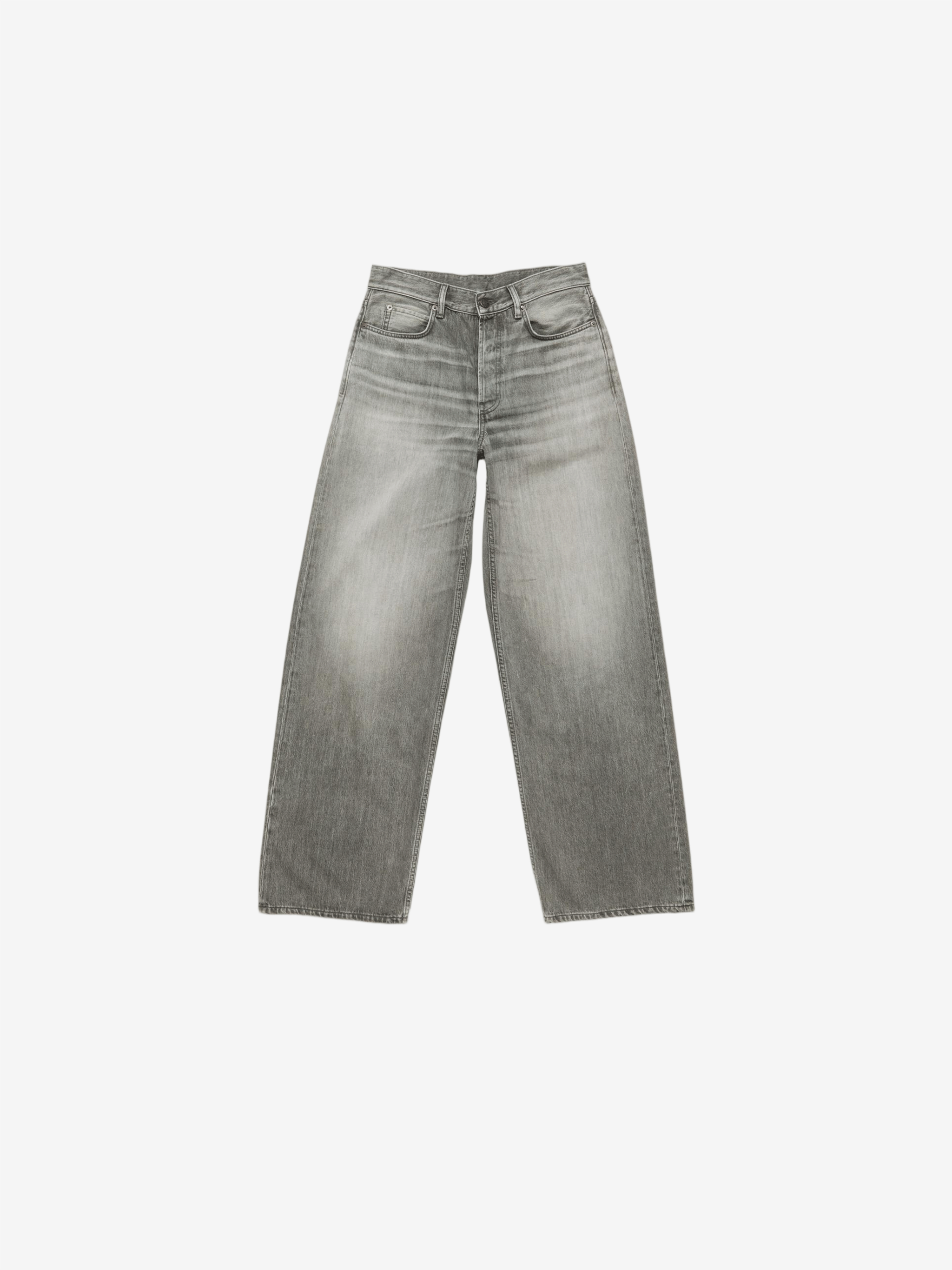 Grey jeans, front view