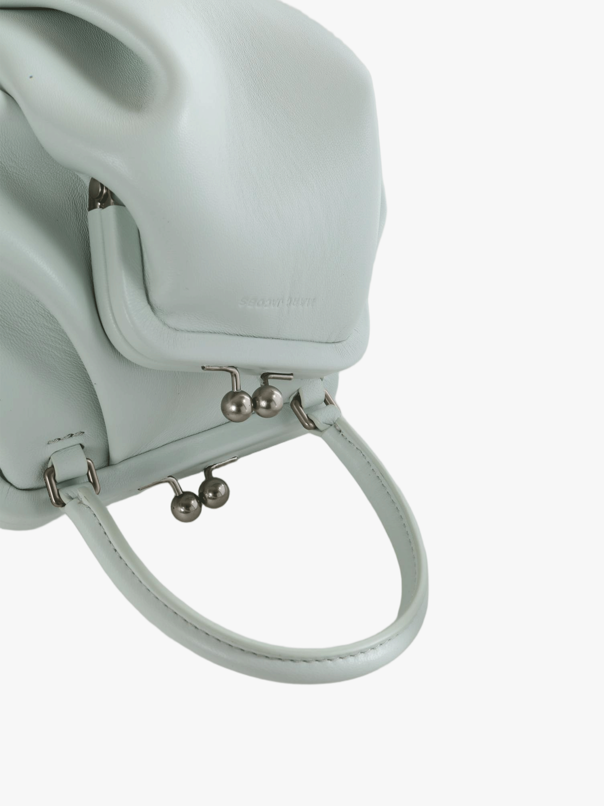 Green bag, front view