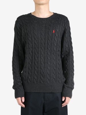 POLO RALPH LAUREN - Men Cotton LS Crewneck Sweater