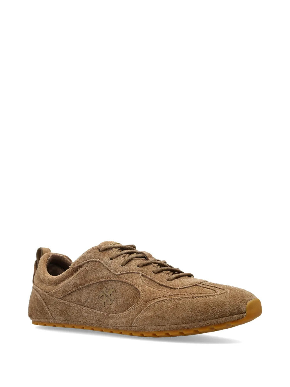 Tan shoes, front view