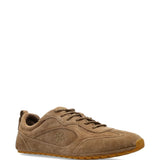 Tan shoes, front view