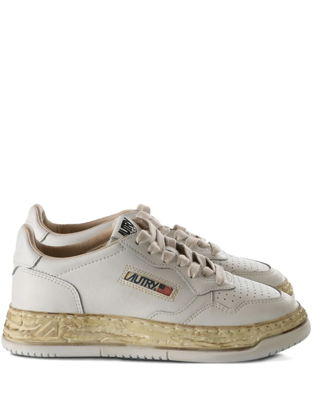 White shoes, front view