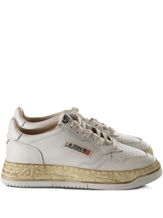 White shoes, front view