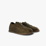 Brown shoes, front view