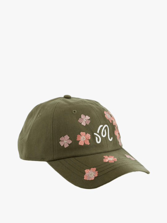 Green hat, front view