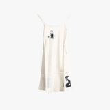 Tan dress, front view