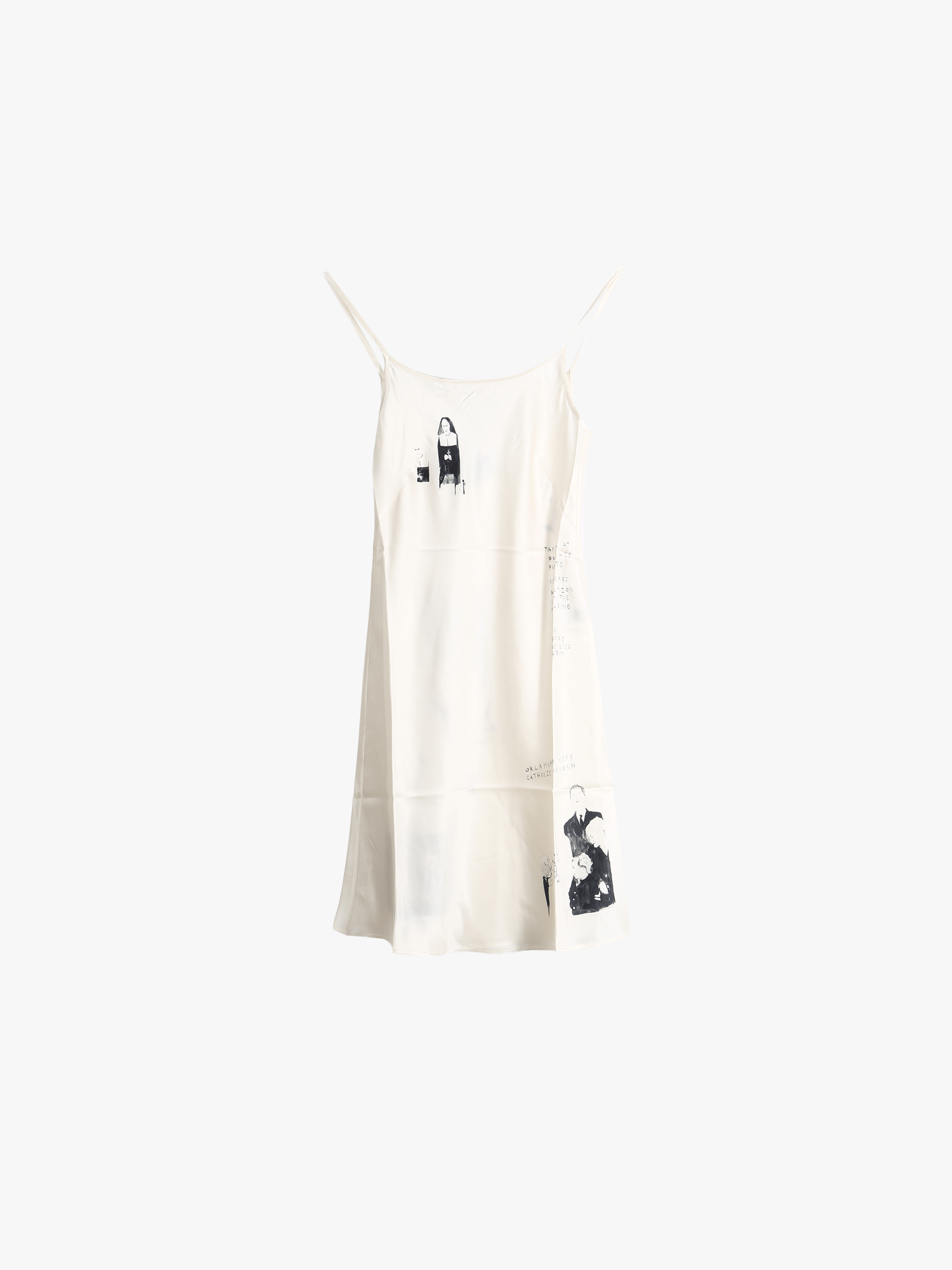 Tan dress, front view