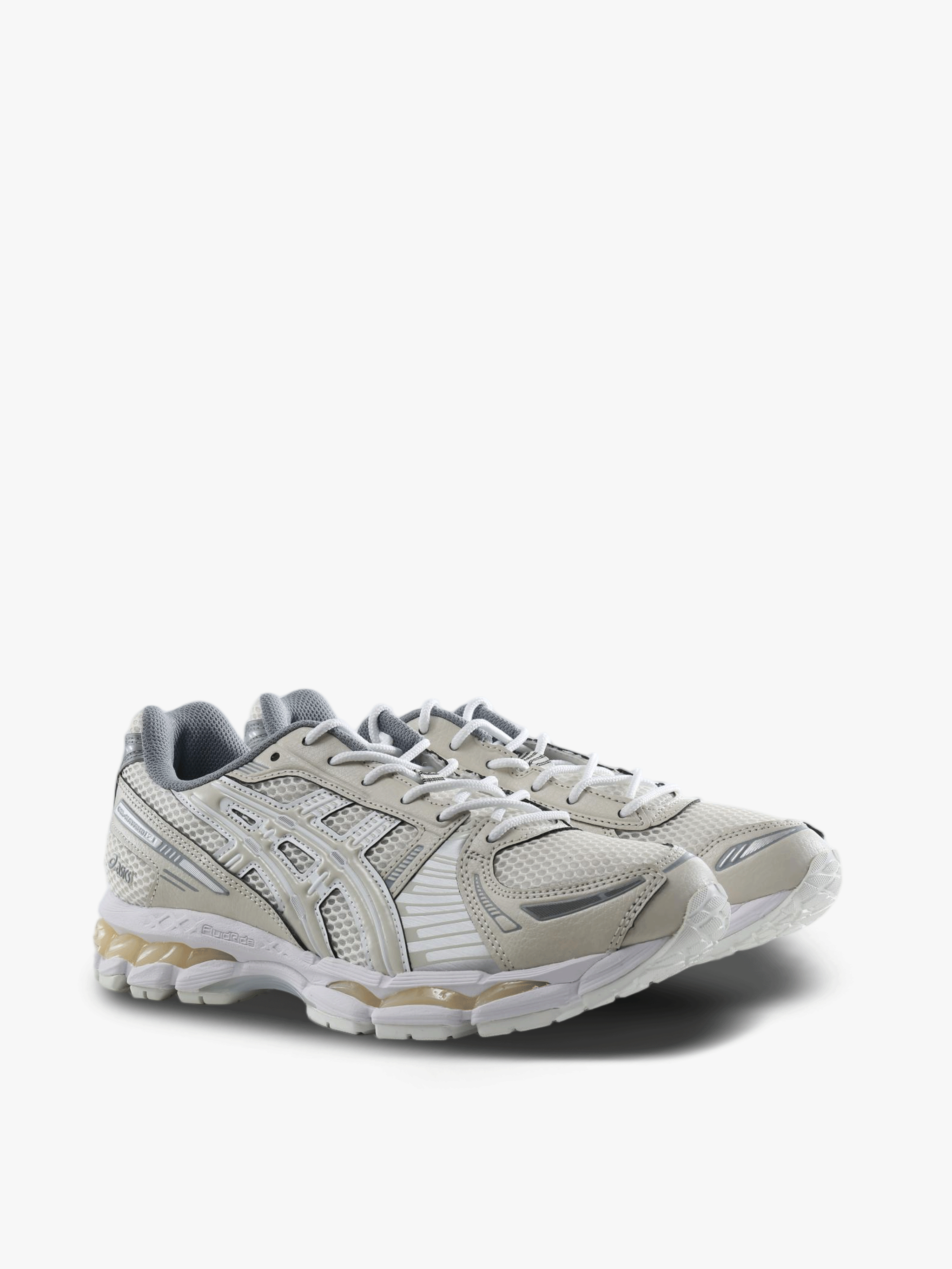 Tan shoes, front view