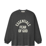 Black t-shirts, front view