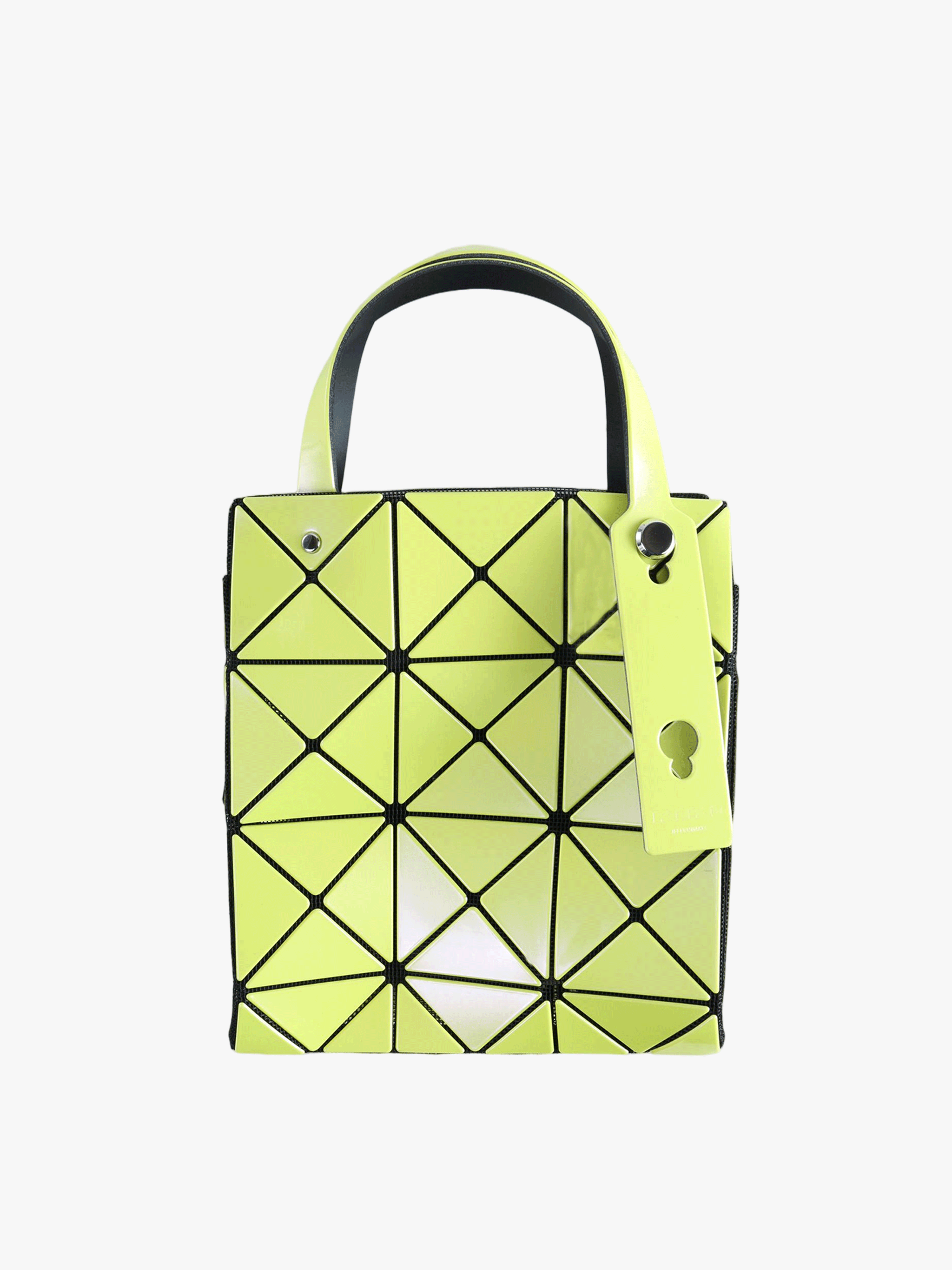 Yellow bag, back view
