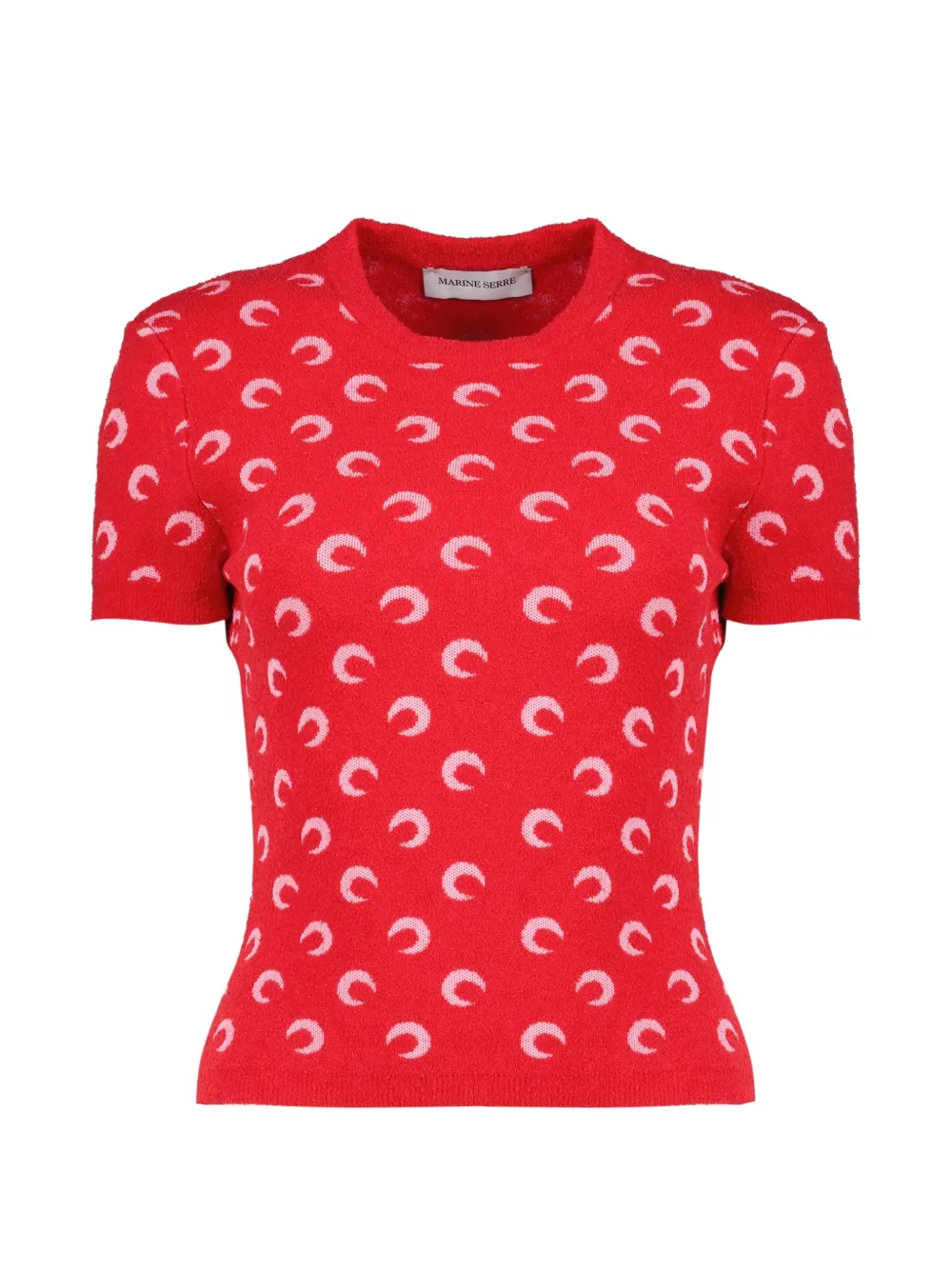 Red top, front view