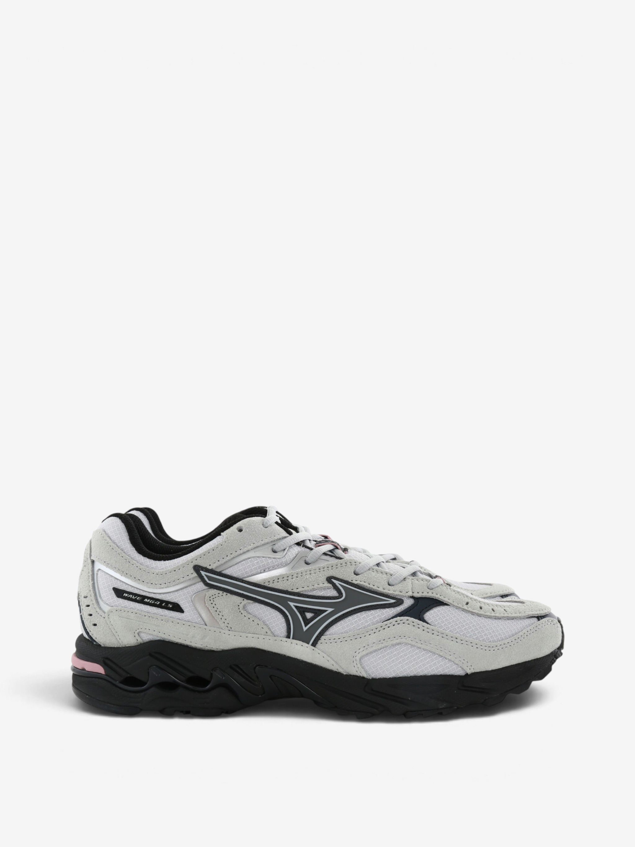 Grey shoes, side view