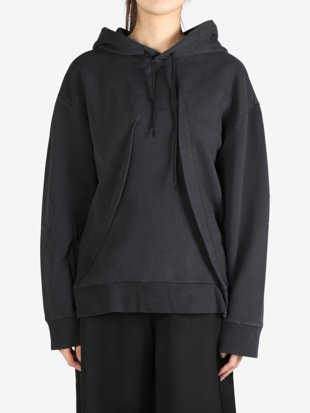 MM6 Maison Margiela - Women Excess Fabric Hoodie – Atelier New York