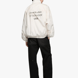 Tan jacket, full body view