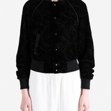 Black jacket, full body view