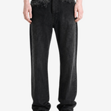 DOUBLET - Unisex Smoke Embroidery Denim Pants