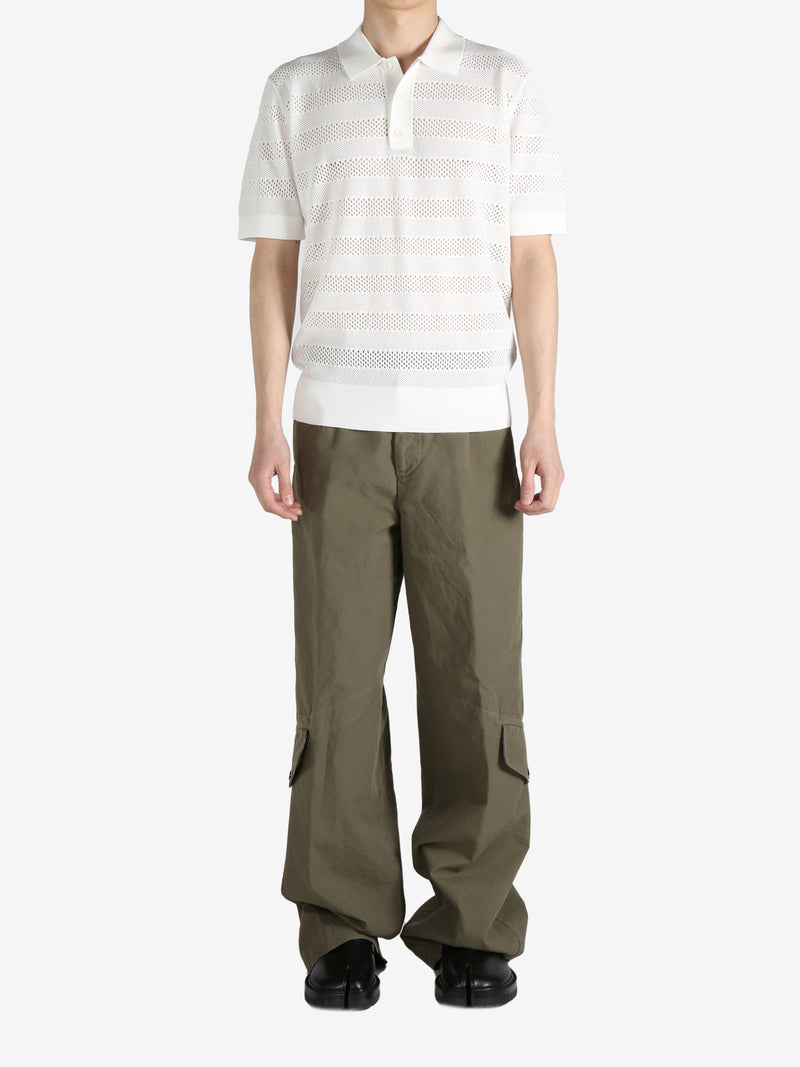 DRIES VAN NOTEN - Men Knit Polo Shirt