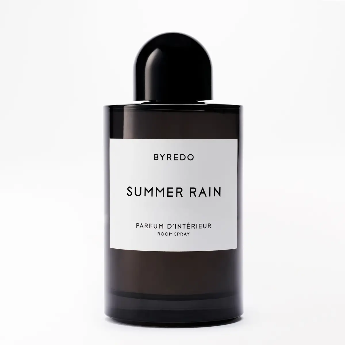 Black room spray, front view
