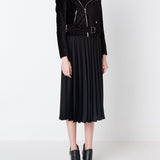 Black jacket, full body view