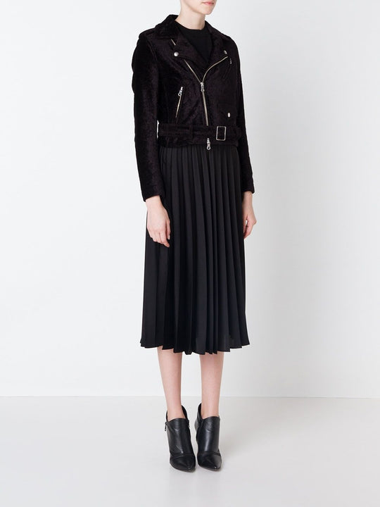 Black jacket, full body view