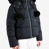 Black jacket, front view