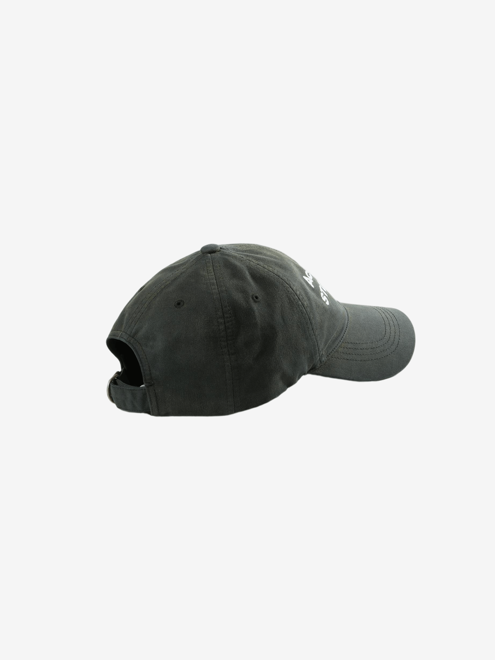 Black hat,side view