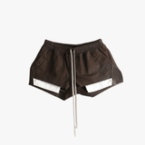 Brown shorts, front view
