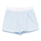 Blue short,front view