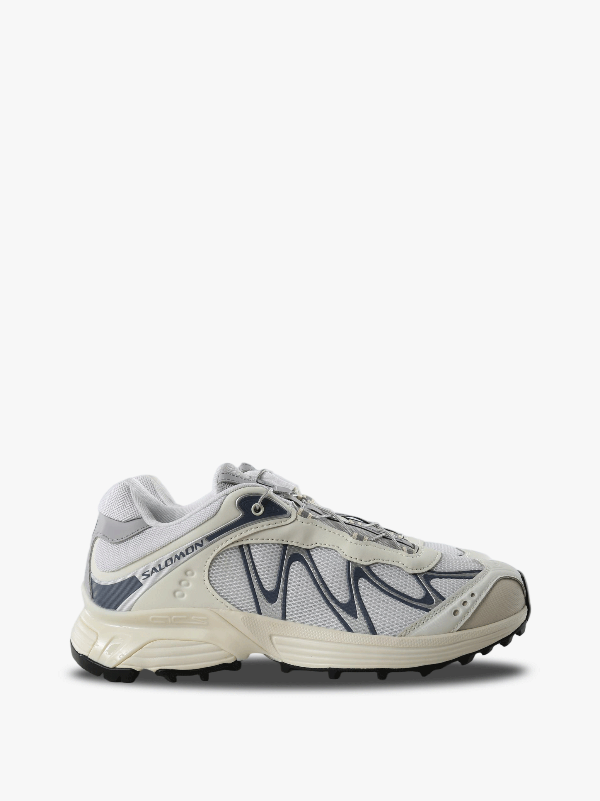 Tan shoes, side view
