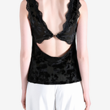 Black top, front view