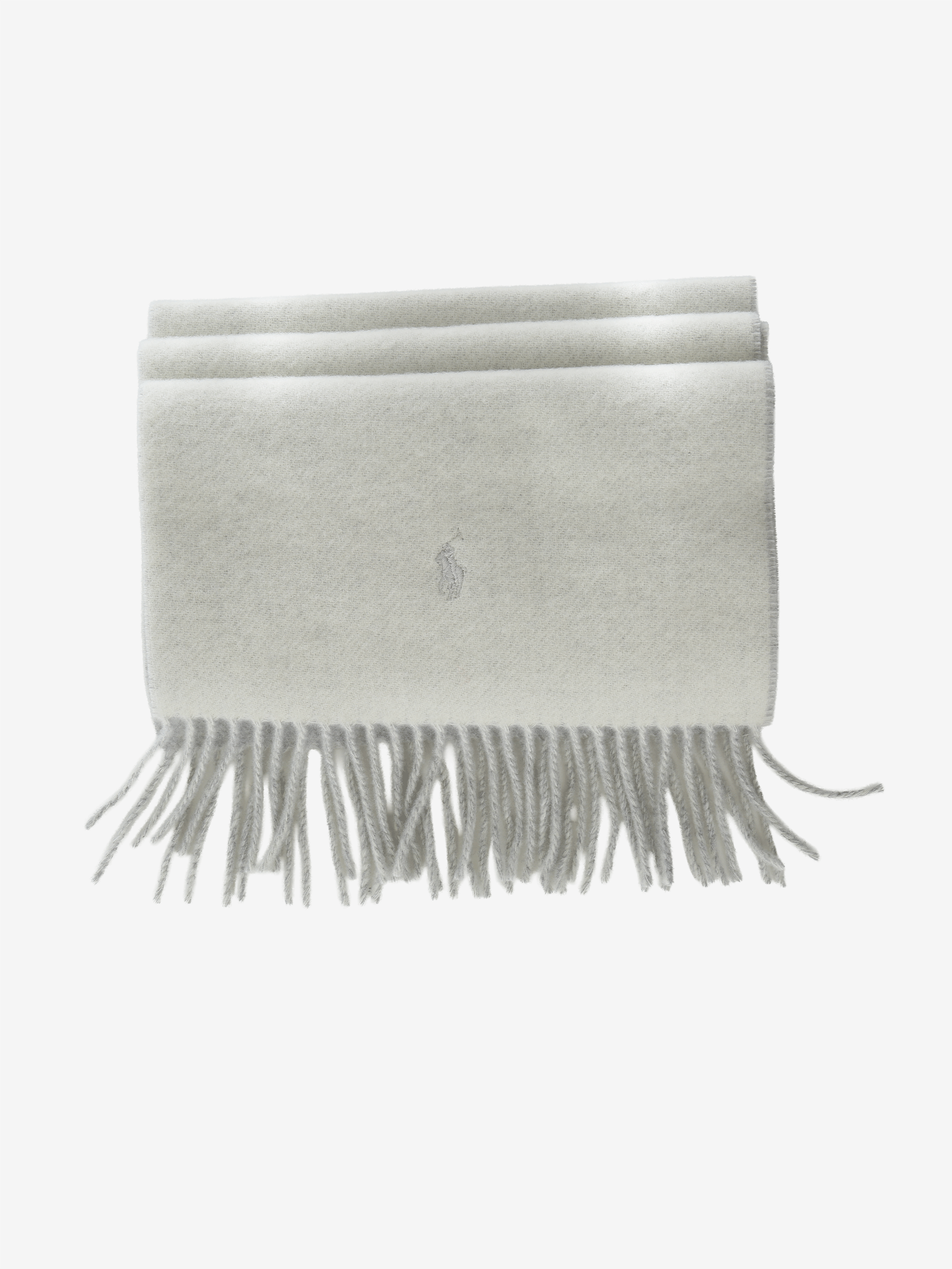 Grey scarf, front view