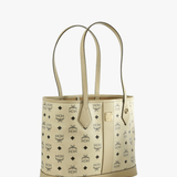 Tan bag, front view