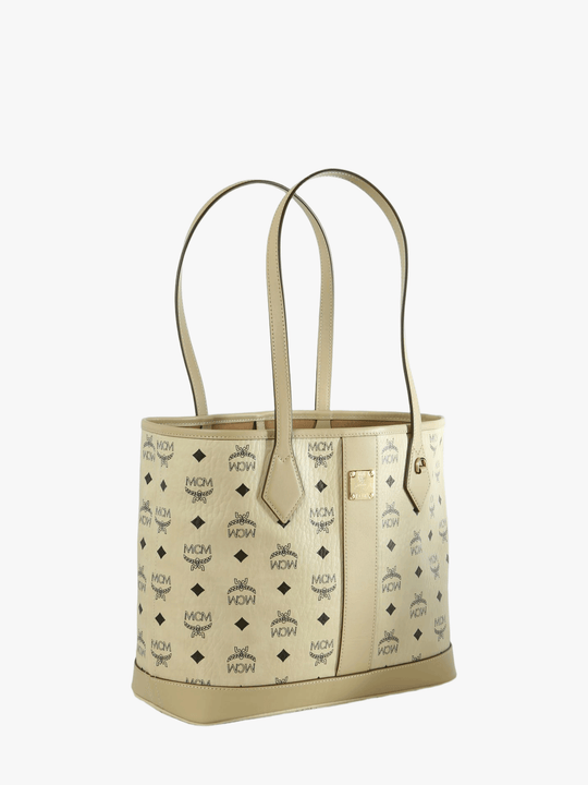 Tan bag, front view