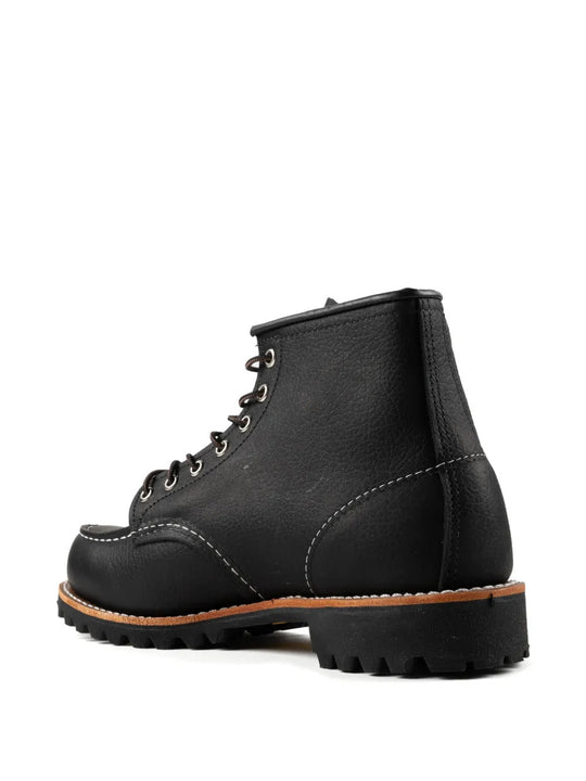 Black boots, side view